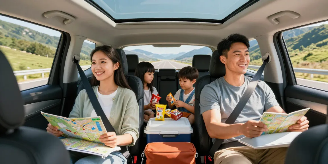Family enjoying a road trip in a spacious SUV, emphasizing the importance of the best extended car warranty for reliable journeys.