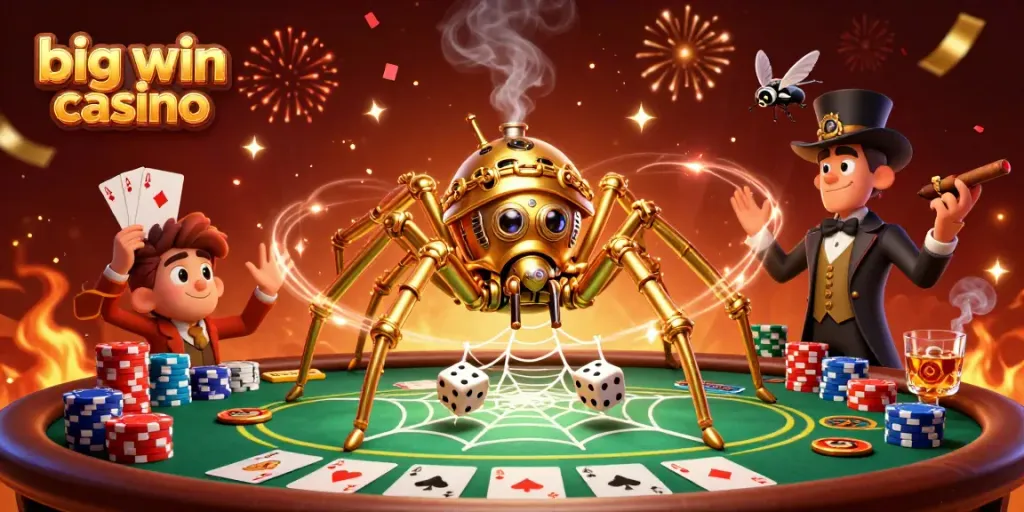 Experience the excitement of big win casino games with dynamic poker elements and rich graphics.