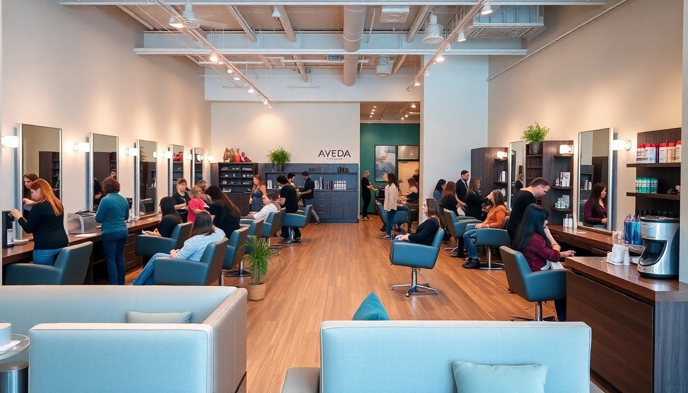 Omnia Salon: Premier hair salon in San Diego offering professional styling and Aveda products.