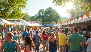 Engaging Clarksburg events showcasing community spirit with active participants.