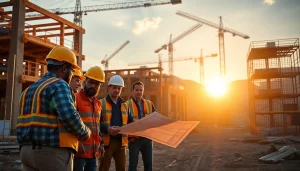View of workers and construction equipment in Colorado, highlighting colorado construction news trends.