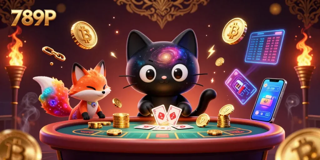 Engage in thrilling gameplay adventures at 789P's cosmic casino showcasing vibrant characters and dynamic elements.
